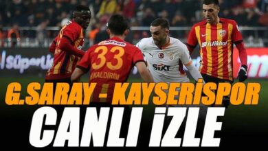 Galatasaray - Kayserispor maçı canlı izle | GS KAYSERİ maçı şifresiz izle (Süper Lig 36. hafta maçı canlı yayın)- Futbol