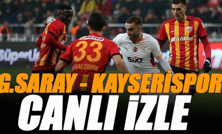 Galatasaray - Kayserispor maçı canlı izle | GS KAYSERİ maçı şifresiz izle (Süper Lig 36. hafta maçı canlı yayın) 16 Galatasaray - Kayserispor maçı canlı izle | GS KAYSERİ maçı şifresiz izle (Süper Lig 36. hafta maçı canlı yayın)- Futbol