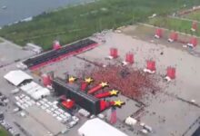 Galatasaray taraftarı takımlarını Yenikapı'da bekliyor- Adana Demirspor