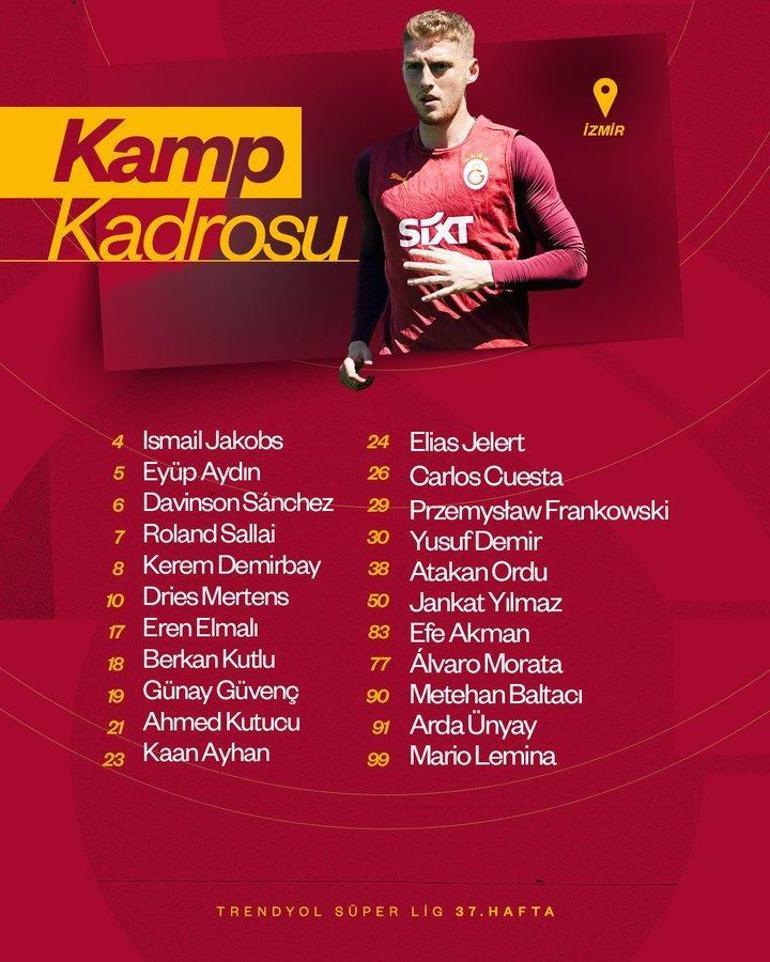 Galatasaray'dan Göztepe maçı öncesi sürpriz Victor Osimhen kararı!- Futbol