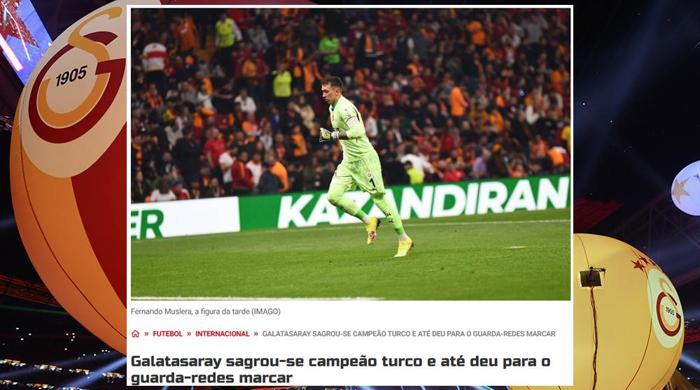 Galatasaray'ın şampiyonluğu Avrupa basınında! Muslera'nın penaltısı büyük dikkat çekti 41 Galatasaray'ın şampiyonluğu Avrupa basınında! Muslera'nın penaltısı büyük dikkat çekti- Futbol