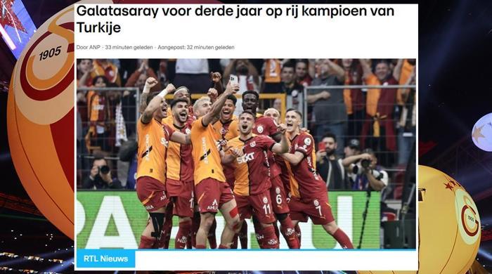 Galatasaray'ın şampiyonluğu Avrupa basınında! Muslera'nın penaltısı büyük dikkat çekti 34 Galatasaray'ın şampiyonluğu Avrupa basınında! Muslera'nın penaltısı büyük dikkat çekti- Futbol