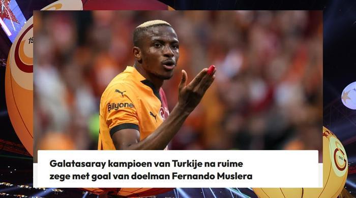 Galatasaray'ın şampiyonluğu Avrupa basınında! Muslera'nın penaltısı büyük dikkat çekti 35 Galatasaray'ın şampiyonluğu Avrupa basınında! Muslera'nın penaltısı büyük dikkat çekti- Futbol