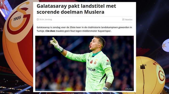 Galatasaray'ın şampiyonluğu Avrupa basınında! Muslera'nın penaltısı büyük dikkat çekti 36 Galatasaray'ın şampiyonluğu Avrupa basınında! Muslera'nın penaltısı büyük dikkat çekti- Futbol