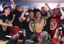 Galatasaraylı futbolculardan basın toplantısına baskın!- Futbol