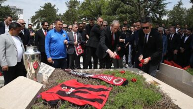 Gençlerbirliği'nden İlhan Cavcav'ın mezarına ziyaret- Futbol
