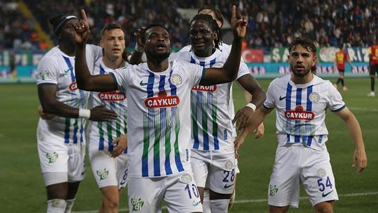 Gol düellosunda kazanan Çaykur Rizespor | Çaykur Rizespor 6-3 Göztepe maç sonucu- Futbol