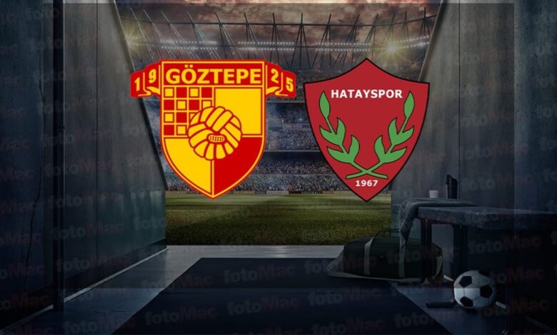 Göztepe-Atakaş Hatayspor maçı ne zaman, saat kaçta ve hangi kanalda?- Futbol