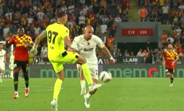 Göztepe-Galatasaray maçına damga vuran an! Trio ekibi noktayı koydu: 'Amasız, fakatsız, lakinsiz net bir kırmızı kart'- Futbol