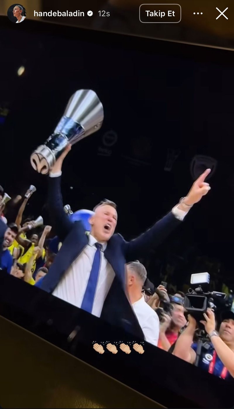 Hande Baladın'dan Fenerbahçe paylaşımları!- Fenerbahçe