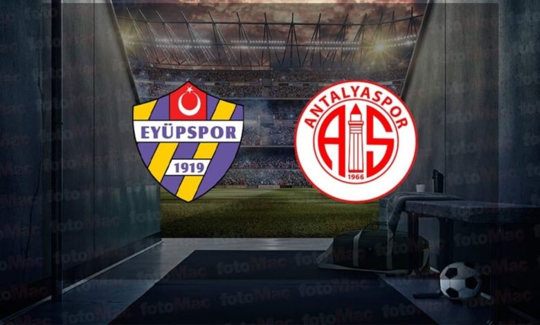 İkas Eyüpspor - Onvo Antalyaspor maçı CANLI | Trendyol Süper Lig canlı 11 İkas Eyüpspor - Onvo Antalyaspor maçı CANLI | Trendyol Süper Lig canlı- Futbol