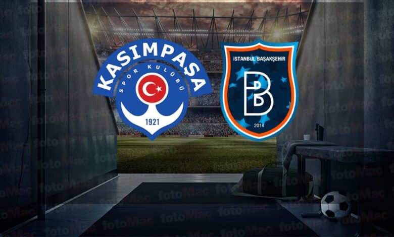 Kasımpaşa-RAMS Başakşehir maçı ne zaman, saat kaçta ve hangi kanalda?- Futbol