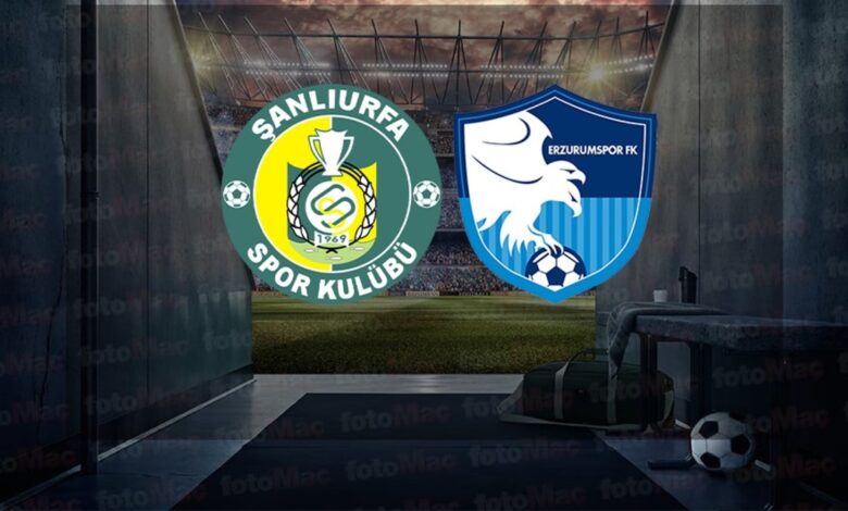 Kızılkaya Tarım Şanlıurfaspor-Erzurumspor maçı ne zaman? Saat kaçta, hangi kanalda canlı yayınlanacak? | Trendyol 1. Lig 11 Kızılkaya Tarım Şanlıurfaspor-Erzurumspor maçı ne zaman? Saat kaçta, hangi kanalda canlı yayınlanacak? | Trendyol 1. Lig- Futbol