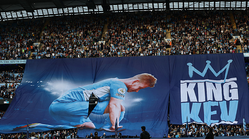 Manchester City'de Kevin De Bruyne'ye duygusal veda!- İngiltere Premium Lig