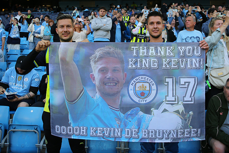 Manchester City'de Kevin De Bruyne'ye duygusal veda!- İngiltere Premium Lig