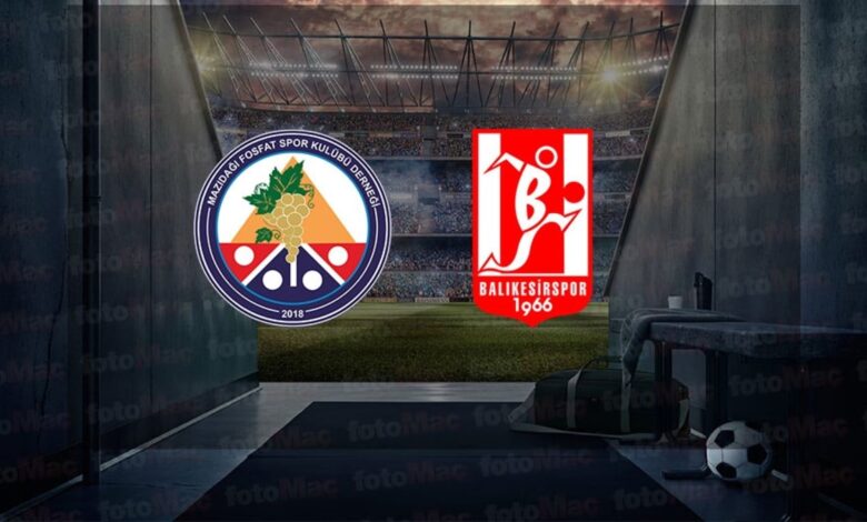 Mazıdağı Fosfat SK - Balıkesirspor maçı ne zaman, saat kaçta, hangi kanalda? 3. Lig play-off yükselme 11 Mazıdağı Fosfat SK - Balıkesirspor maçı ne zaman, saat kaçta, hangi kanalda? 3. Lig play-off yükselme- Diğer Haberler