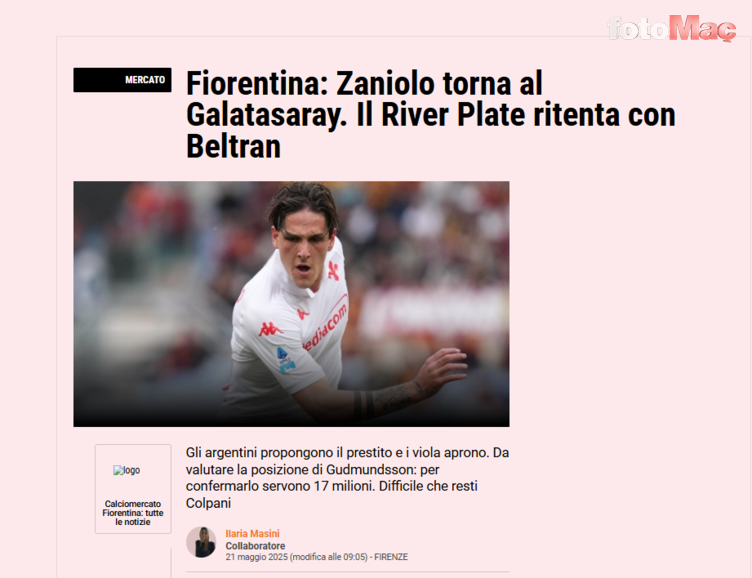 Nicolo Zaniolo Galatasaray'a geri dönecek mi? İşte İtalyanların transfer kararı!- Futbol