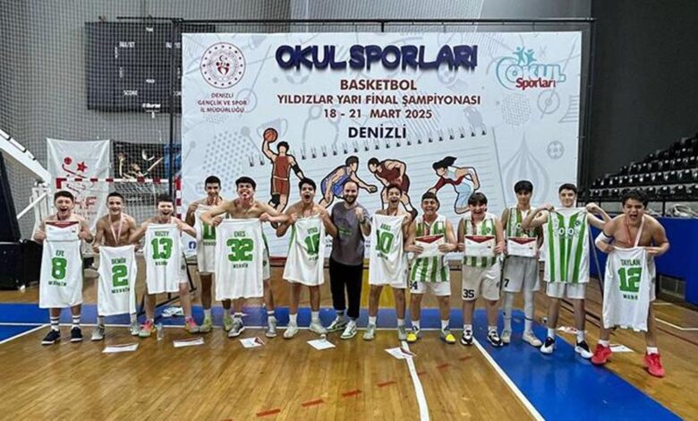 Okul Sporları müsabakasına iki takımı da son 8'e kaldı!- Diğer Sporlar