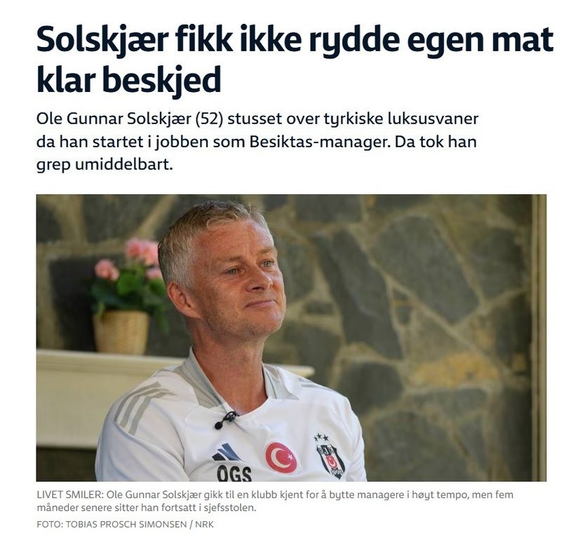 Ole Gunnar Solskjaer'den Patrick Berg açıklaması! Beşiktaş'a transfer olacak mı?- Beşiktaş