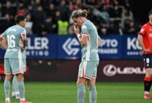 Osasuna 2-0 Atletico Madrid (MAÇ SONUCU ÖZET)- Diğer Haberler