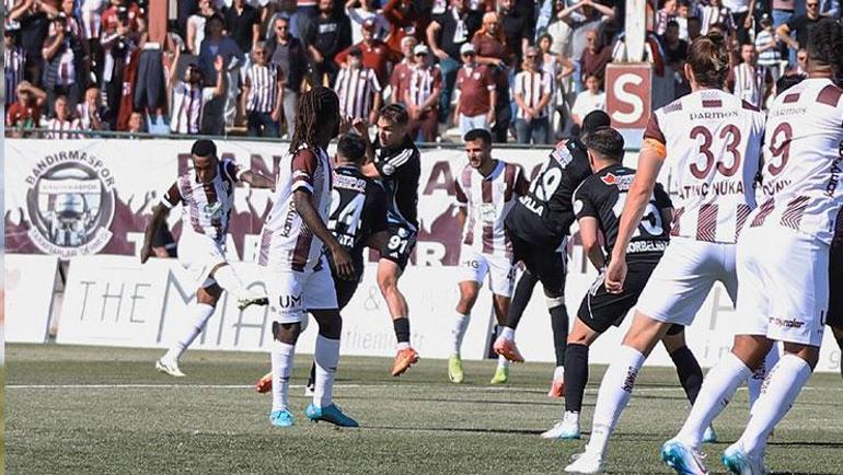 (ÖZET) Bandırmaspor, Süper Lig'e bir adım daha attı | Maç sonucu Bandırmaspor - Erzurumspor: 2-0- Ligler