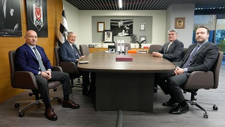 Rahmi Koç, Beşiktaş Başkanı Serdal Adalı'yı ziyaret etti- Futbol