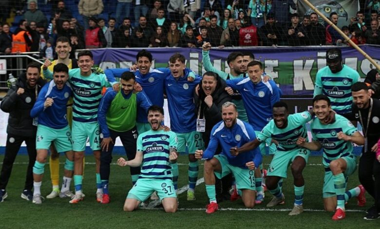 Rizespor nefes aldı 12 Rizespor nefes aldı- Rizespor