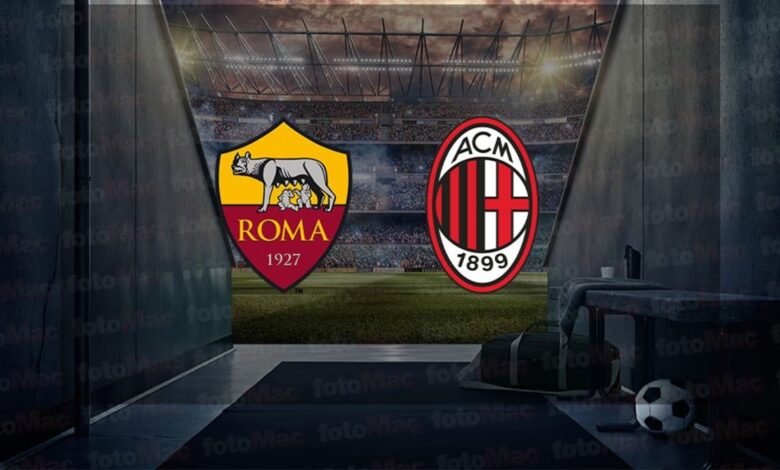 Roma - Milan maçı ne zaman, saat kaçta? Hangi kanalda canlı yayınlanacak? | İtalya Serie A 11 Roma - Milan maçı ne zaman, saat kaçta? Hangi kanalda canlı yayınlanacak? | İtalya Serie A- Futbol