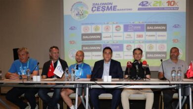 Salomon Çeşme Maratonu'nun basın toplantısı yapıldı- Futbol
