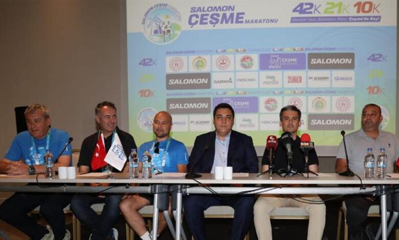 Salomon Çeşme Maratonu'nun basın toplantısı yapıldı- Diğer Sporlar
