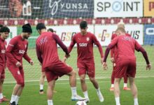 Şampiyonluk antrenmanı- Beşiktaş