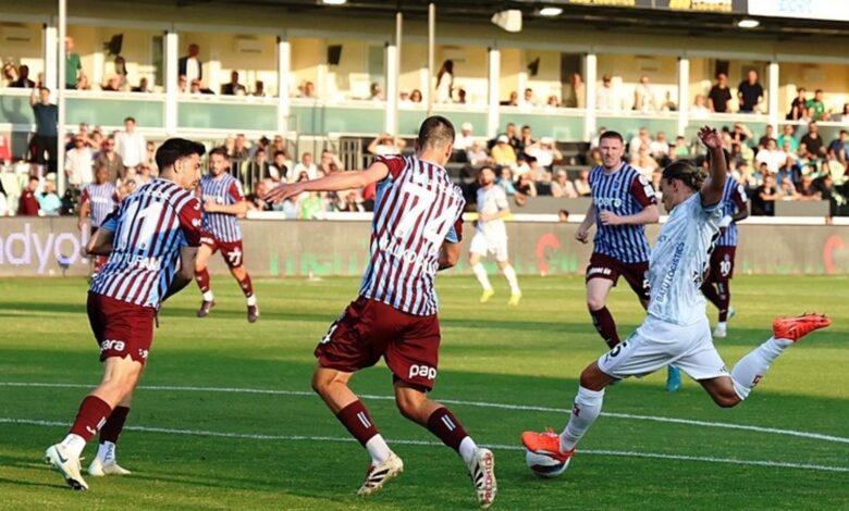 Sipay Bodrum FK 1-1 Trabzonspor (MAÇ SONUCU ÖZET)- Futbol