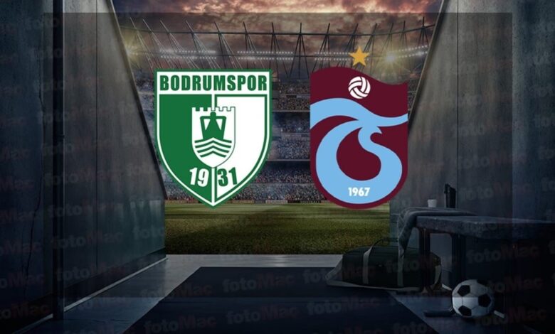 Sipay Bodrum FK - Trabzonspor maçı CANLI | Trendyol Süper Lig canlı 11 Sipay Bodrum FK - Trabzonspor maçı CANLI | Trendyol Süper Lig canlı- Diğer Sporlar