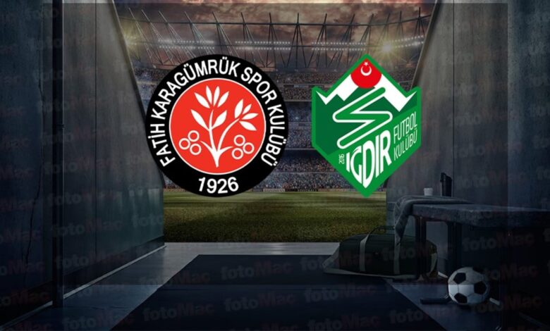 Solwie Energy Fatih Karagümrük-Alagöz Holding Iğdır FK maçı ne zaman? Saat kaçta, hangi kanalda canlı yayınlanacak? | Trendyol 1. Lig 11 Solwie Energy Fatih Karagümrük-Alagöz Holding Iğdır FK maçı ne zaman? Saat kaçta, hangi kanalda canlı yayınlanacak? | Trendyol 1. Lig- Diğer Haberler