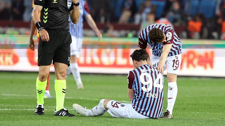Son dakika | Trabzonspor'a Galatasaray maçı öncesi kötü haber! 'Yaralanma tespit edilmiştir'- Trabzonspor