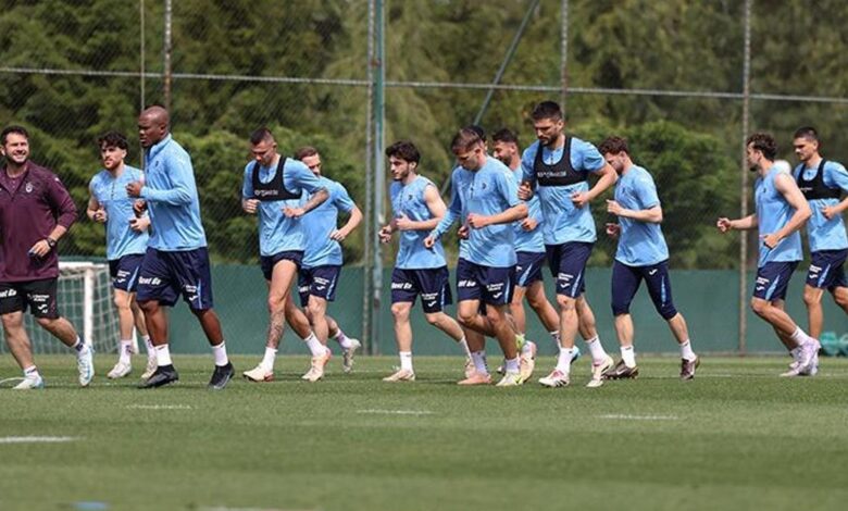 Trabzonspor, Samsunspor maçı hazırlıklarına devam etti 11 Trabzonspor, Samsunspor maçı hazırlıklarına devam etti- Futbol