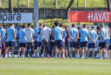 Trabzonspor, Samsunspor maçının hazırlıklarına başladı- Futbol