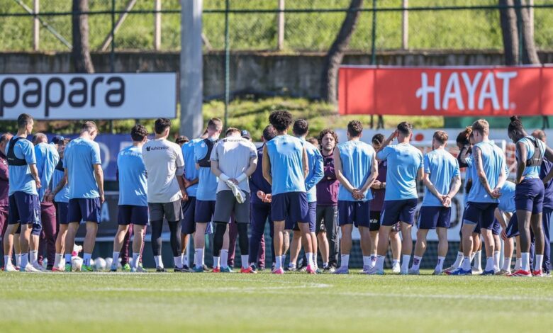 Trabzonspor'da Reeder Samsunspor maçı hazırlıkları başladı- Fenerbahçe
