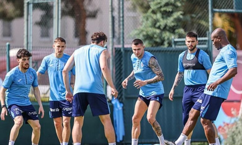 Trabzonspor'da Reeder Samsunspor maçı hazırlıkları tamam 11 Trabzonspor'da Reeder Samsunspor maçı hazırlıkları tamam- Futbol