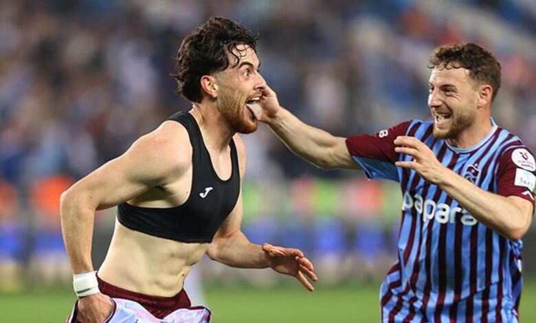 Trabzonspor'un golcüsü Pedro Malheiro- Fenerbahçe