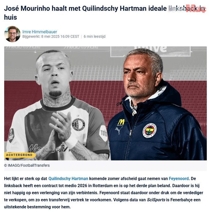TRANSFER HABERİ: Fenerbahçe'ye Hollandalı sol bek!- Fenerbahçe