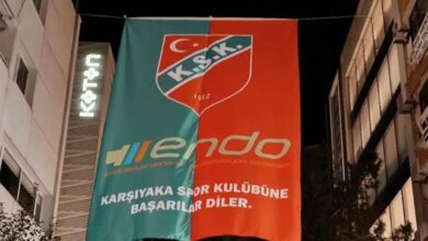 Tüm Karşıyaka'da bayrak asıldı- Futbol