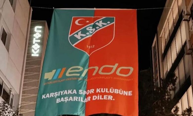 Tüm Karşıyaka'da bayrak asıldı 11 Tüm Karşıyaka'da bayrak asıldı- Futbol