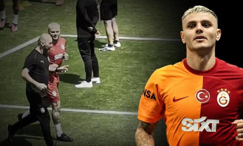 Ve Mauro Icardi idmanlara başladı! Kemerburgaz Metin Oktay Tesisleri'nde sahaya indi 12 Ve Mauro Icardi idmanlara başladı! Kemerburgaz Metin Oktay Tesisleri'nde sahaya indi- Futbol