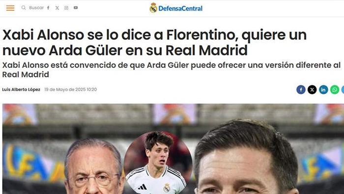 Xabi Alonso'dan Arda Güler hakkında olay karar: 'Başka bir oyuncu!' Florentino Perez'e açık açık söyledi... 24 Xabi Alonso'dan Arda Güler hakkında olay karar: 'Başka bir oyuncu!' Florentino Perez'e açık açık söyledi...- Futbol