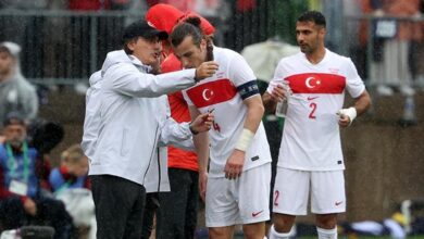 A Milli Takım'da Çağlar Söyüncü, sahaya kaptan çıktı!- Futbol
