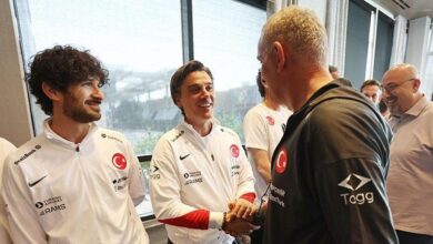 A Milli Takım'da geleneksel bayramlaşma töreni yapıldı- Fenerbahçe