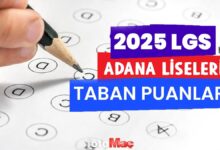 Adana lise taban puanları 2025 | Anadolu, Fen, Meslek, İmam Hatip Lisesi taban puanları ve yüzdeleri- Diğer Haberler