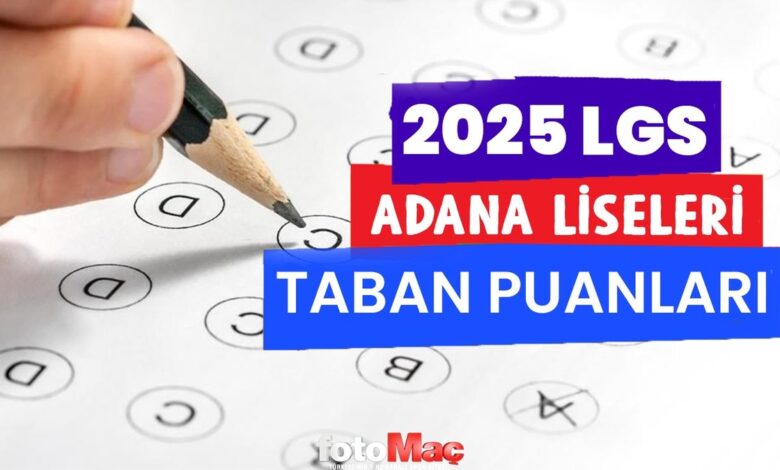 Adana lise taban puanları 2025 | Anadolu, Fen, Meslek, İmam Hatip Lisesi taban puanları ve yüzdeleri 12 Adana lise taban puanları 2025 | Anadolu, Fen, Meslek, İmam Hatip Lisesi taban puanları ve yüzdeleri- Diğer Haberler