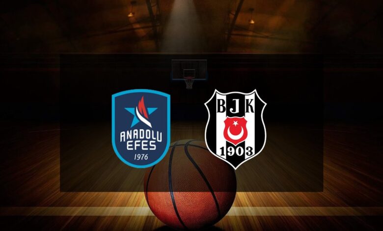 Anadolu Efes - Beşiktaş Fibabanka maçı ne zaman, saat kaçta, hangi kanalda? Basketbol Süper Ligi Play-off yarı final- Futbol